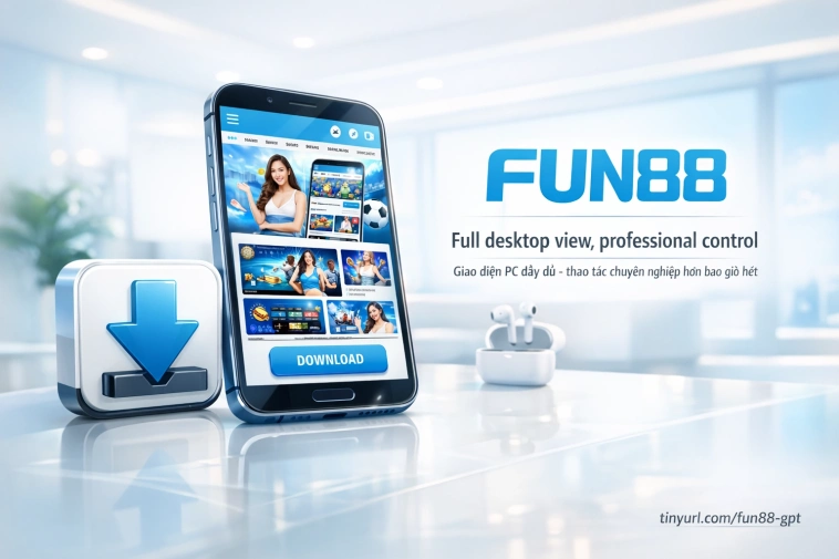 đăng nhập Fun88 trên PC trình duyệt Chrome Safari bảo mật SSL