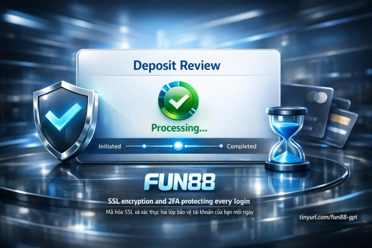 Fun88 account security 128-bit SSL two-factor authentication 2FA firewall monitoring